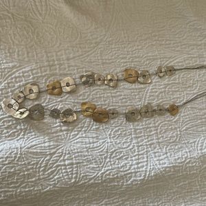 Chicos gold and silver toned necklace